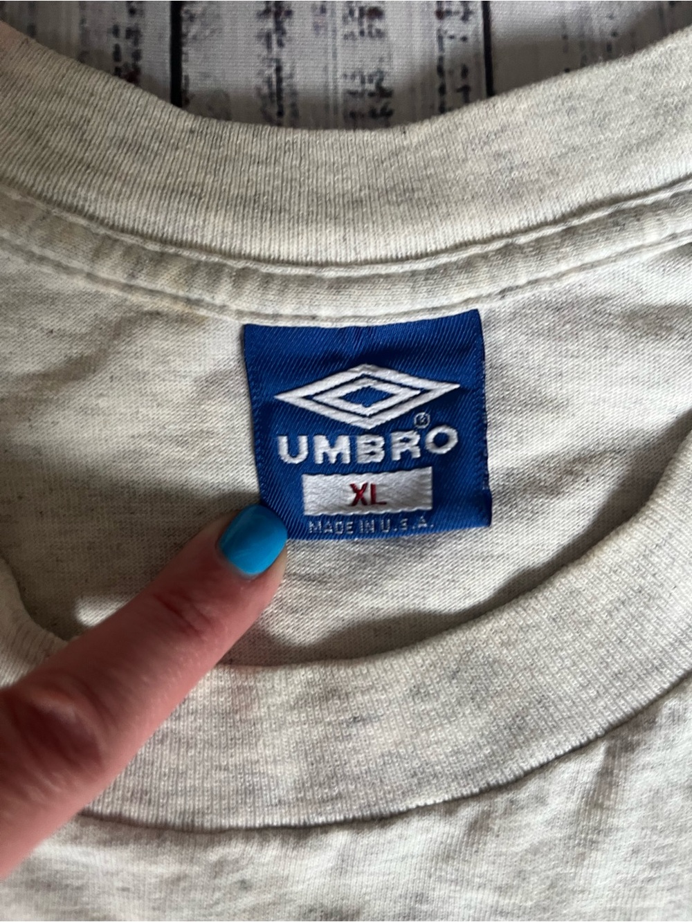 Vintage 90s Umbro Sand Soccer Graphic Tshirt Made in USA Beach Retro XL - Picture 6 of 10